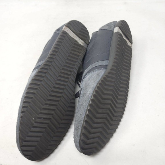 Dolce Gabbana Mens Sneakers CS0904 Gray Suede Leather Casual Trainers Shoes 10 - Picture 8 of 11